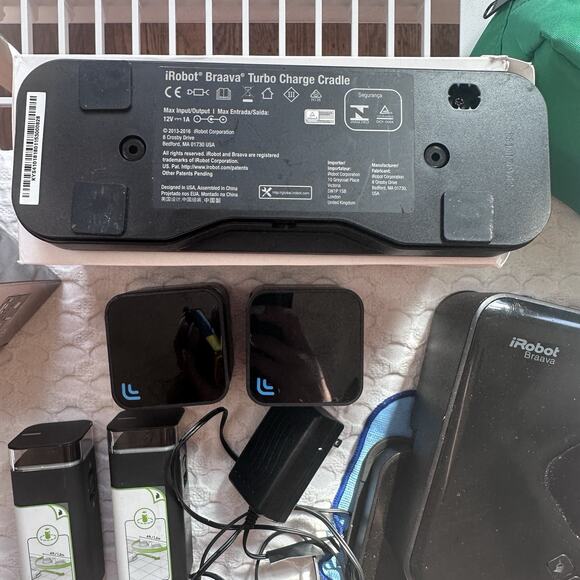 iRobot Braava 350 Floor Mopping Sweep Robot Turbo Charger Northstar Cube Works - Picture 10 of 17